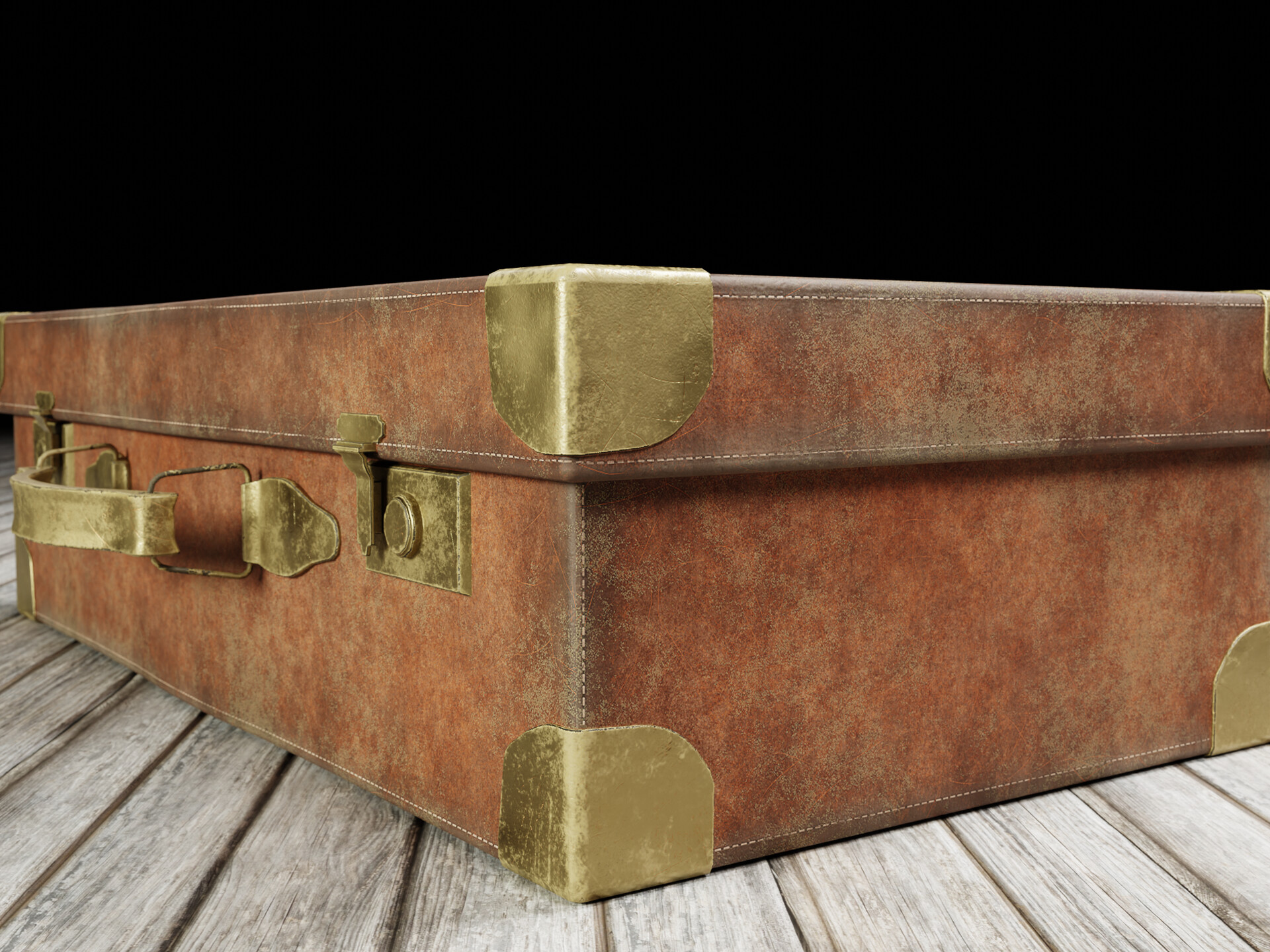 Vintage Suitcase (3D Prop)